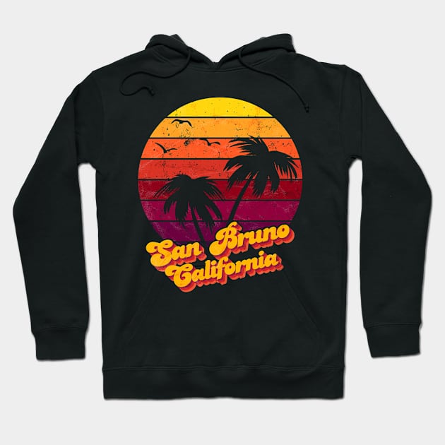 San Bruno California Hoodie by Jennifer